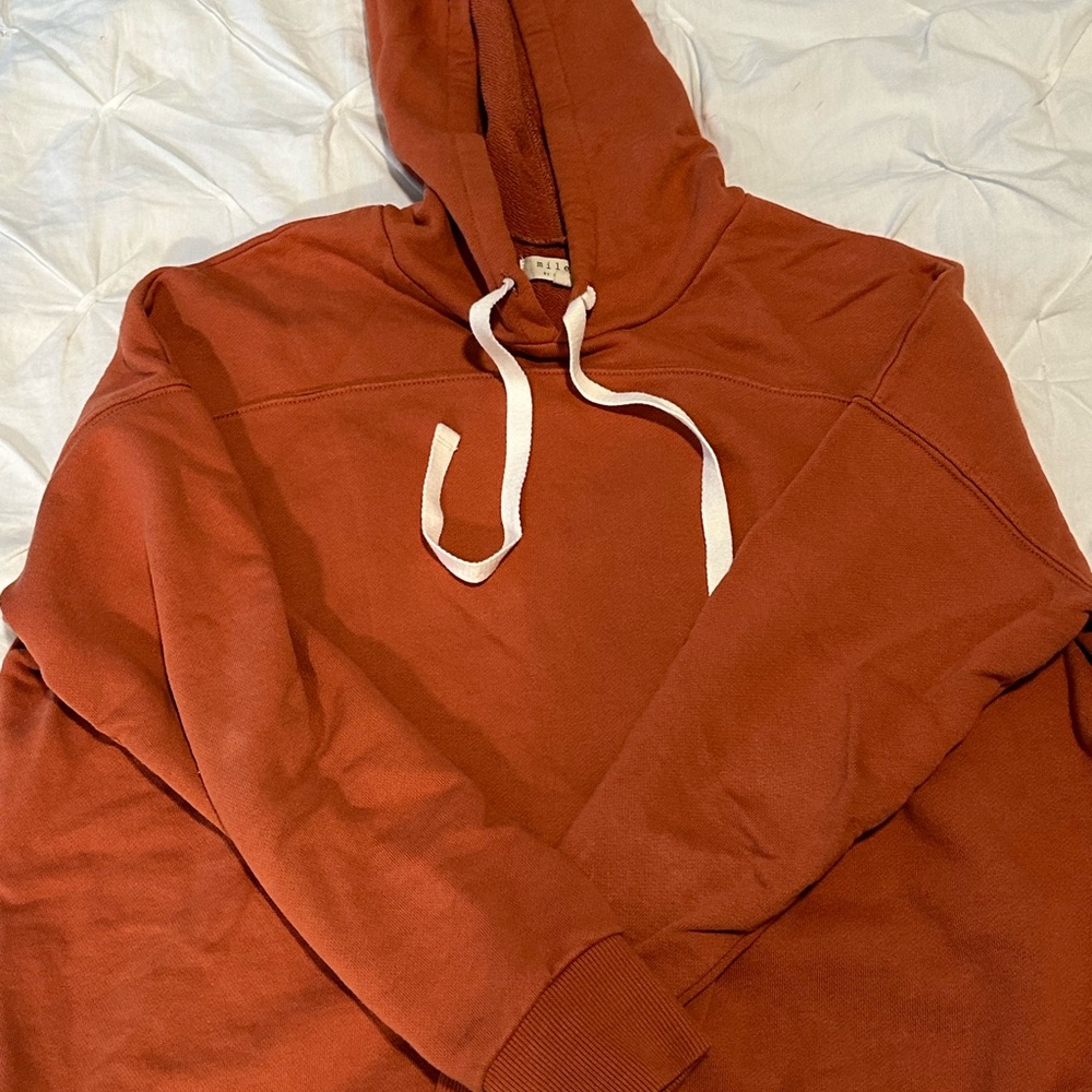 Miles by Madewell orange hoodie size S